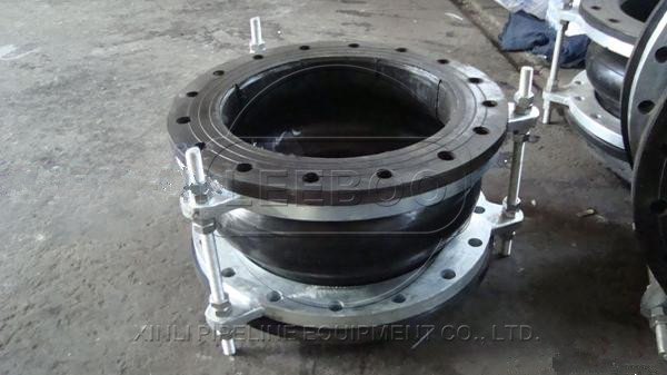 西藏那曲地區(qū)聶榮縣大翻邊可曲撓橡膠接頭樣品圖